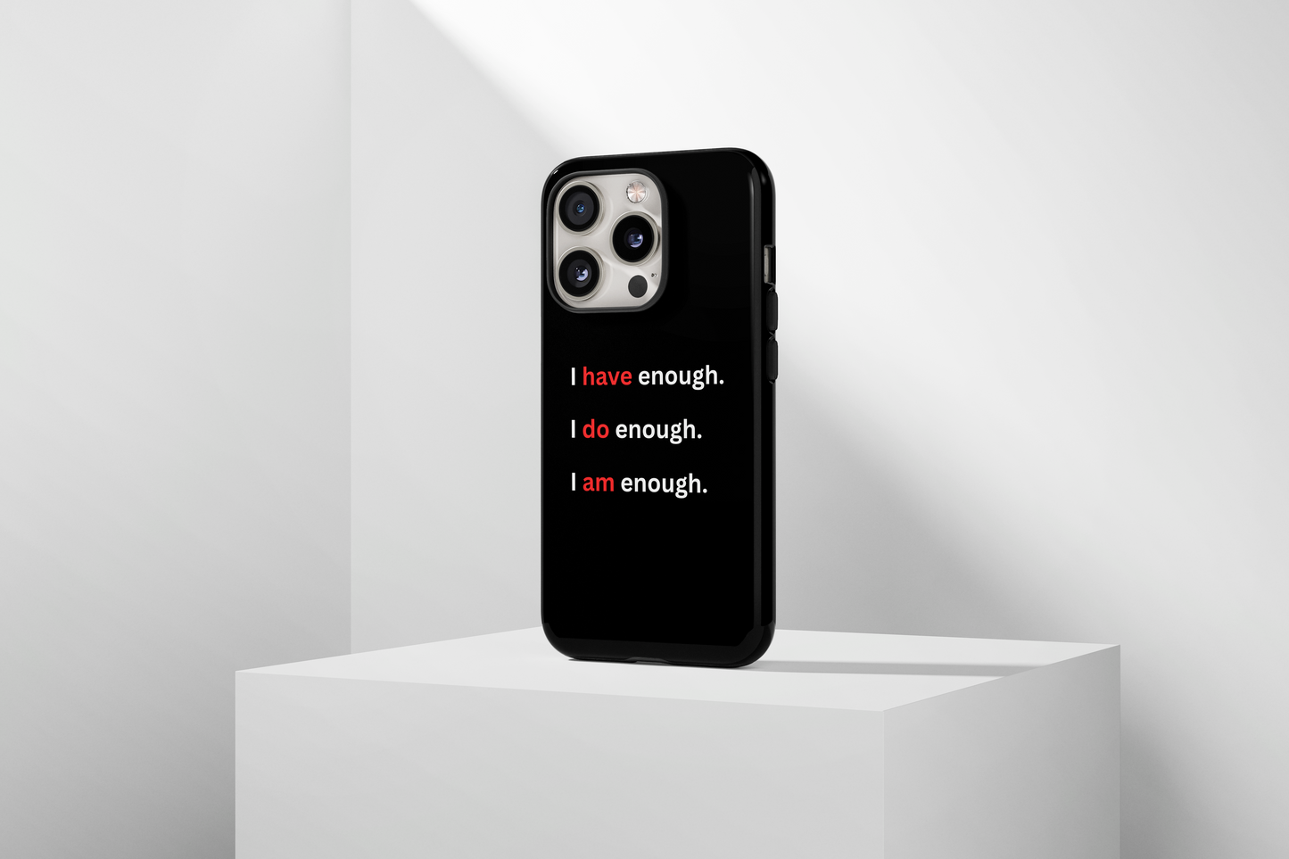 Enough Phone Case