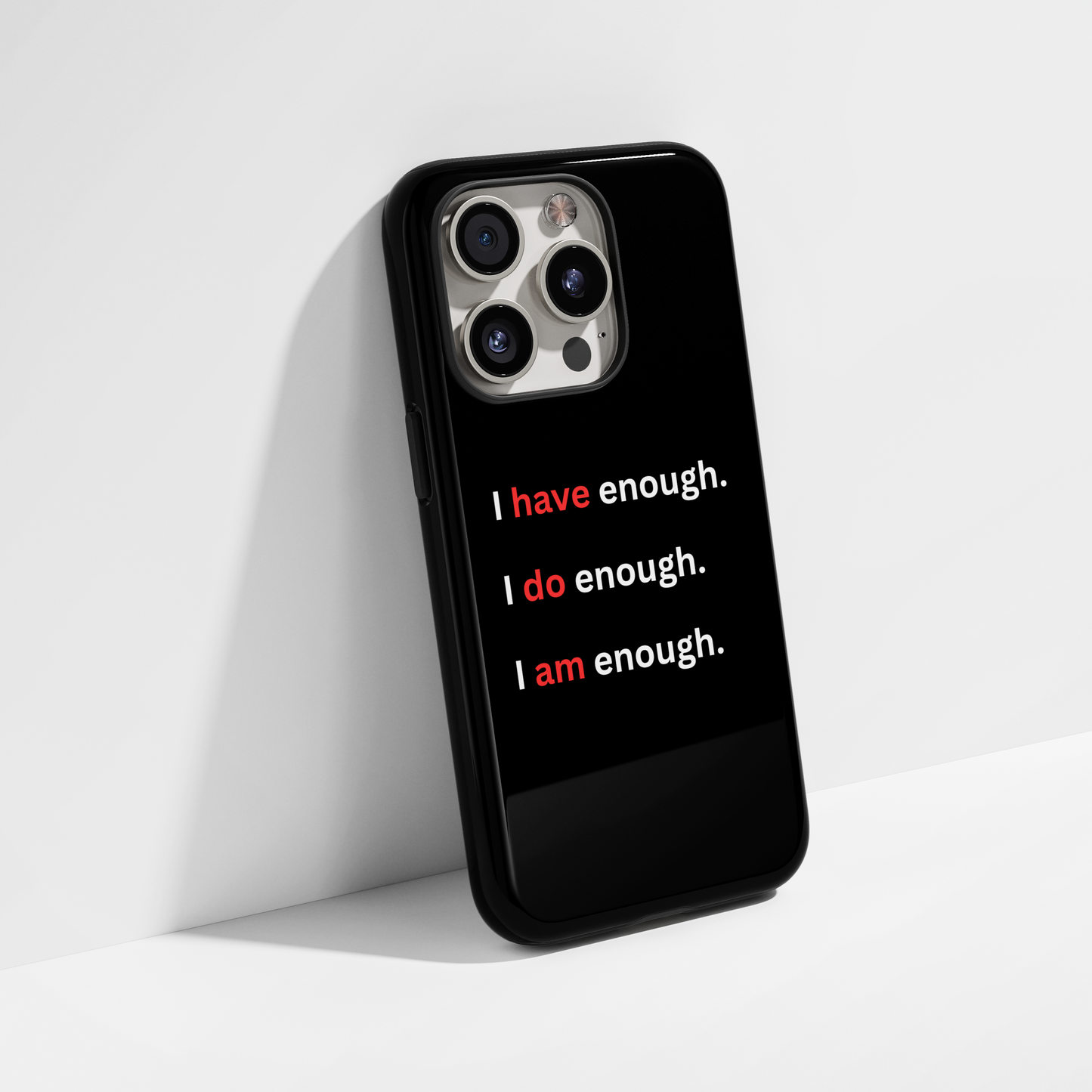 Enough Phone Case