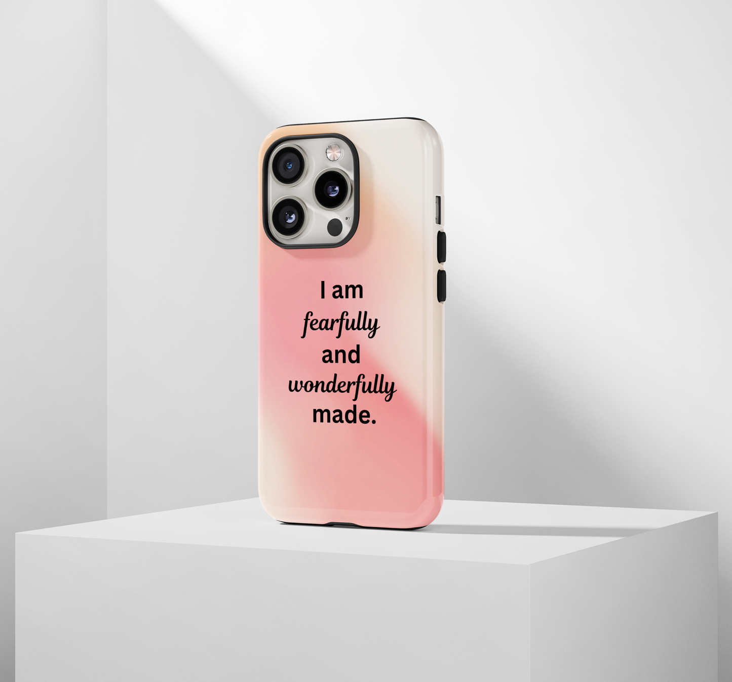 Fearfully and Wonderfully Made Phone Case