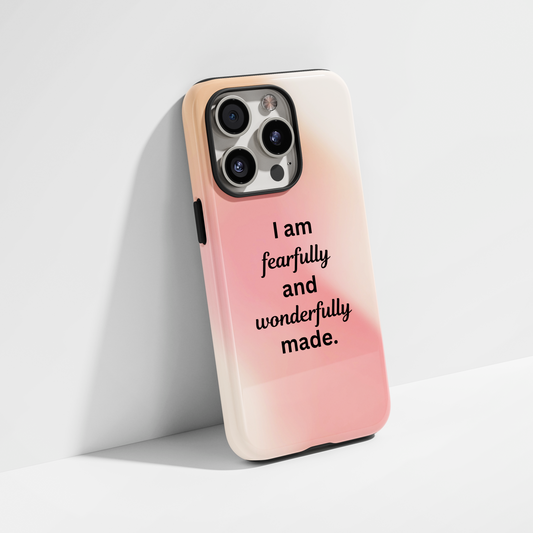 Fearfully and Wonderfully Made Phone Case