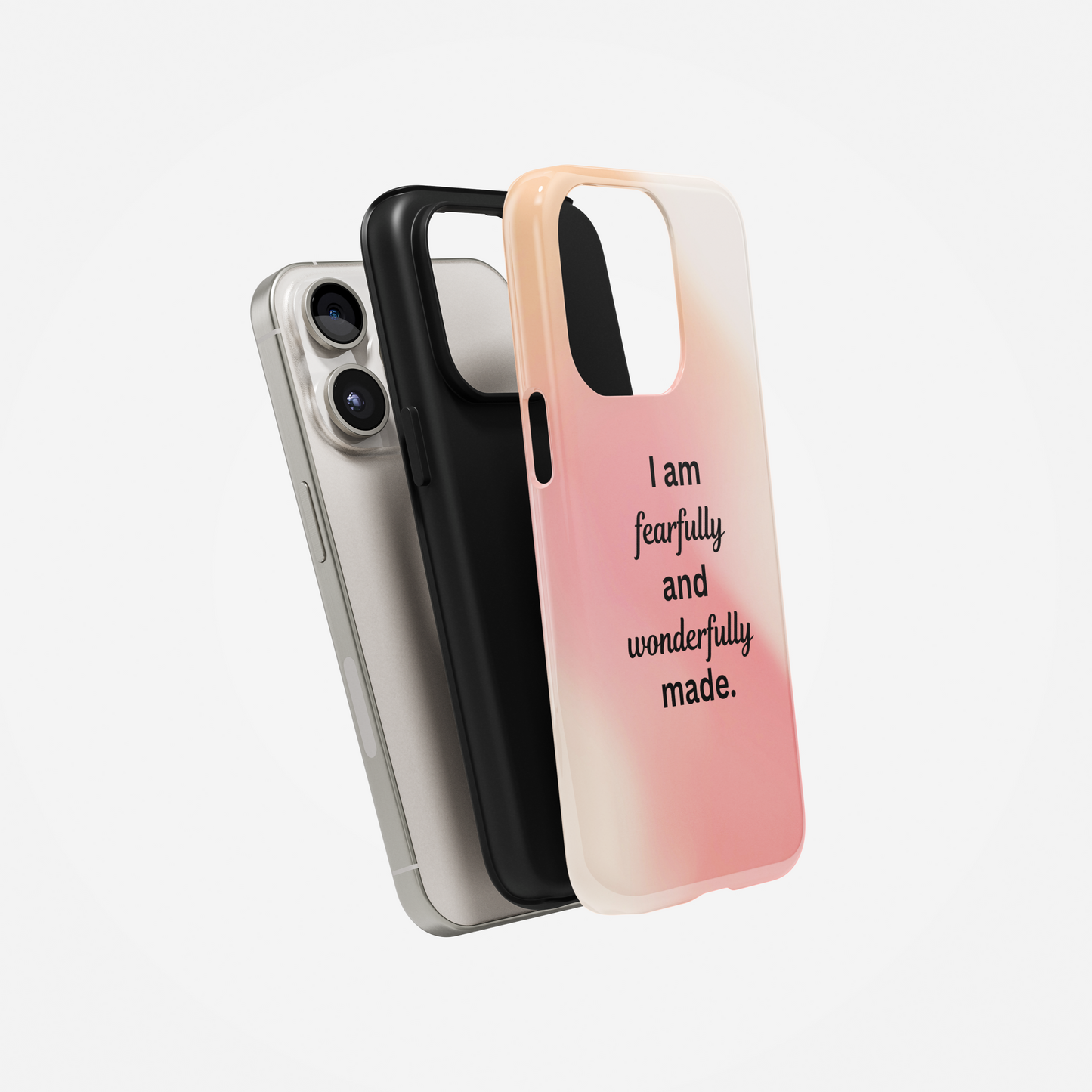 Fearfully and Wonderfully Made Phone Case