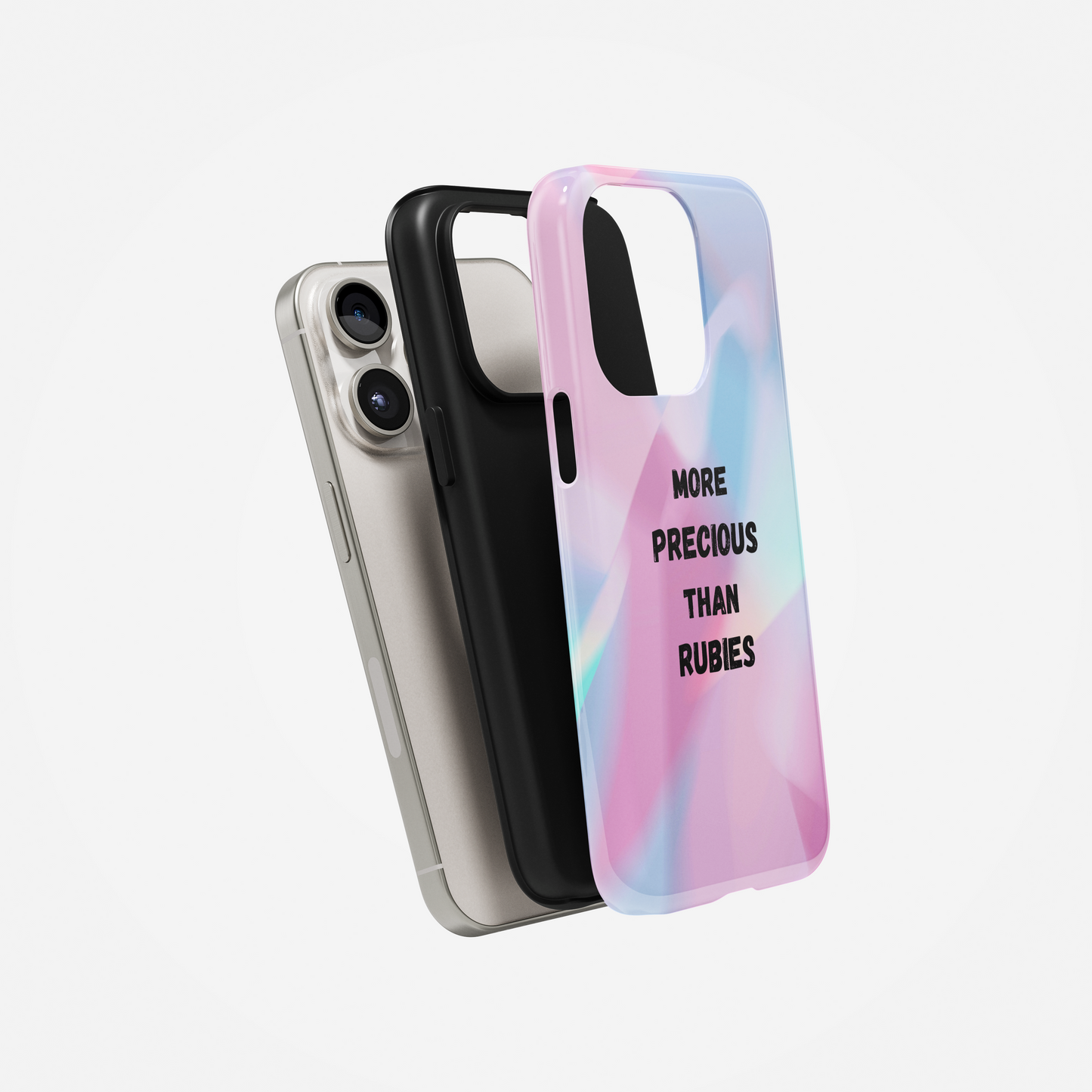 More Precious Than Rubies Phone Case