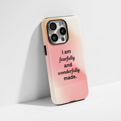 Fearfully and Wonderfully Made Phone Case